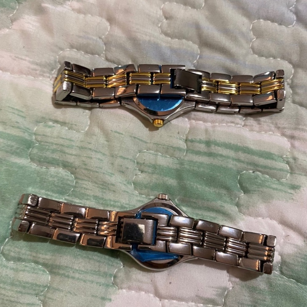 Gold & silver watch set - Picture 5 of 5